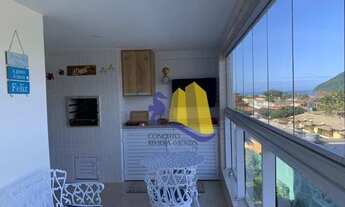 Imagem 4: Apartamento com 2 dormitórios para alugar, 76 m² por R$ 4.000,00/mês - Centro - Bertioga/S