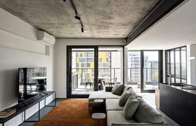 Imagem 2: Apartamento Duplex para Locação em São Paulo, Vila Madalena, 1 dormitório, 1 suíte, 1 banh