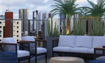 Imagem 4: Alugo Flat NOVO c/ 1 Qto em Tambaú, c/ Vista parcial do mar, a 3 ruas da praia