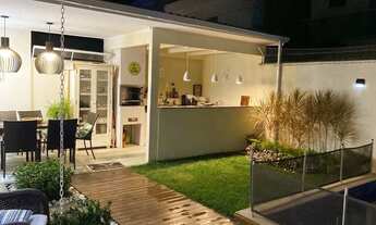 Imagem 3: CONDOMÍNIO FECHADO- NÃO PRECISA DE FIADOR 5 suít 2 vgs, pisc, ar, closet, 5 min Shop Amér