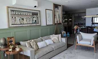 Imagem 7: Apartamento para alugar, 4 suítes, todo mobiliado e climatizados, 3 vagas de garagem. 193m