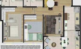 Imagem 6: Apartamento em Alphaville - 2 dormitórios - 2 vagas - 654 mil - Oportunidade