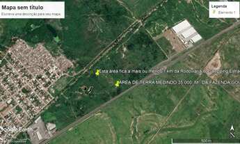 Imagem 2: ÁREA DE TERRA MEDINDO 35.000, M², DA FAZENDA GOIABAL