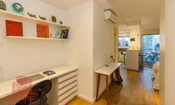 Imagem 5: Apartamento com 1 dormitório à venda no Brooklin. Venda porteira fechada. Ótimo para inves