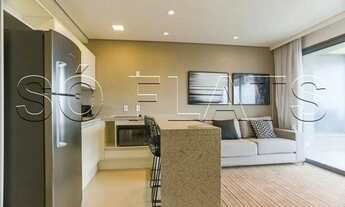 Imagem 6: Flat para locação completamente mobília completa em Pinheiros e próximo da Av Brig. Faria