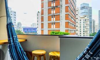 Imagem 6: Para locação Em Moema, residencie com serviço, apto mobiliado, locação sem burocracia e se