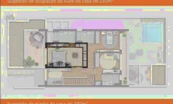 Imagem 6: Casa de condomínio sobrado para venda possui 310 metros quadrados com 4 quartos