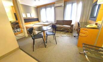 Imagem 3: Flat para locação no Transamérica Jardins contendo 28m², 1 dormitório e 1 vaga de garagem