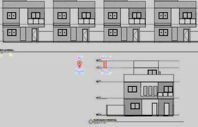 Imagem 7: Lançamento de sobrados à venda no bairro, Xaxim, Curitiba-PR por R$ 425.000 - Rua Catarina