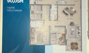 Imagem 6: Apartamento para venda possui 90 metros quadrados com 3 quartos em Marco - Belém - Pará