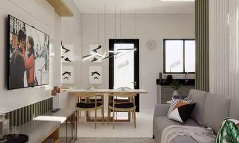 Imagem 2: Casa de condomínio para venda com 70 metros quadrados com 2 quartos