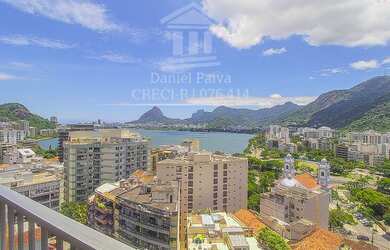 Imagem 3: LAGOA - R. BARONESA DE POCONÉ - 04 QUARTOS (02 SUÍTES) - VISTA CINEMATOGRÁFICA !