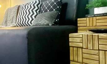 Imagem 4: Apartamento de 01 quarto com sacada com churrasqueira à 150 m do mar dos Ingleses, Florian