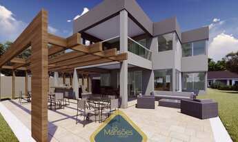 Imagem 2: Excelente casa de 3 suítes em construção a venda com vista para Lagoa dos Ingleses