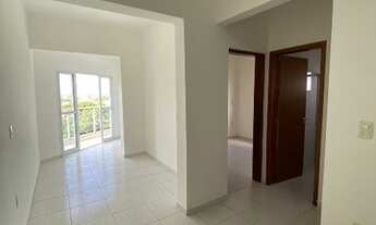 Imagem 3: Apartamento para locação, 2 quartos, 1 banheiro, sacada de frente, vista para cidade, port