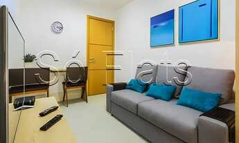 Imagem 4: Apartamento no modelo Studio com cozinha no Itaim