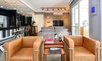 Imagem 3: Apartamento com 2 dormitórios sendo 1 Suíte e varanda gourmet à venda, 94 m² - Brooklin