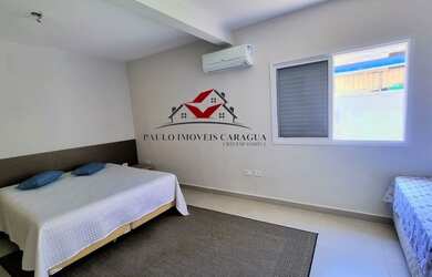 Imagem 4: Sobrado frente mar para venda com 223 m² com 4 dorm (2 suítes) - Praia Cocanha - Caraguata