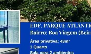 Imagem: Apartamento 1 quarto mobiliado na Beira