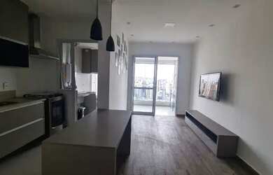 Imagem 2: Apartamento com 1 dormitório para alugar, 48 m² por R$ 3.849,44/mês - Tatuapé - São Paulo