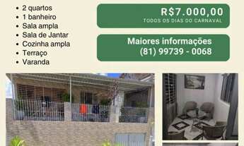 Imagem: CASA PARA ALUGUEL - CARNAVAL 2026 EM OLINDA!