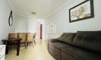 Imagem 4: Apartamento semi mobiliado com 02 quartos, sacada com churrasqueira, para locação em Blume