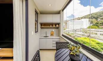 Imagem 4: 2 quartos com suíte e varanda gourmet, além de área de lazer no terraço para venda