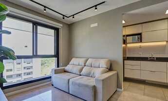 Imagem 2: Lindo apartamento mobiliado de 42 m2 com 1 quarto no Central Parque - Porto Alegre - RS