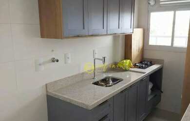 Imagem 4: Apartamento Studio Mobiliado com 1 Quarto para alugar, 37 m² por R$ 3.500/mês - Condomínio