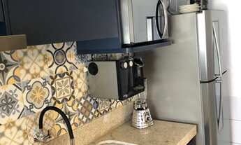 Imagem 6: Apartamento mobiliado para venda possui 50 metros quadrados com 2 quartos