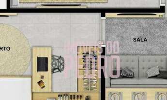 Imagem 2: Apartamento com 2 dormitórios à venda com 50 m² por R$ 333.000 - Praia de Itaparica - Vila