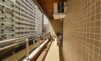 Imagem 3: Excelente prédio com fachada em granito; lindo apto com 2 varandas 2 vagas, salão, 3 qtos