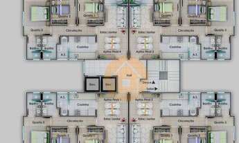 Imagem 3: Apartamento com 3 dormitórios à venda, 80 m² por R$ 620.000,00 - Nova Suíssa - Belo Horizo