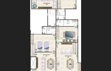 Imagem 6: Apartamento com 2 dormitórios à venda, 64 m² por R$ 280.000,00 - Bom Pastor - Juiz de Fora