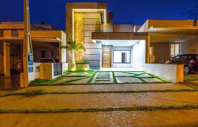 Imagem 2: Casa de condomínio térrea para venda possui 130 metros quadrados com 3 quartos