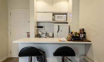 Imagem 3: Para locação Em Moema, residencie com serviço, apto mobiliado, locação sem burocracia e se