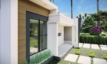 Imagem 3: Casa para venda possui 100 metros quadrados com 3 quartos 1 quadra do mar em arroio do sal