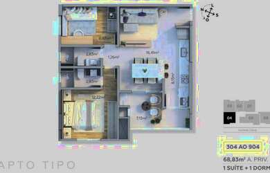 Imagem 7: Cobertura residencial para venda, São Francisco, Curitiba - CO8834