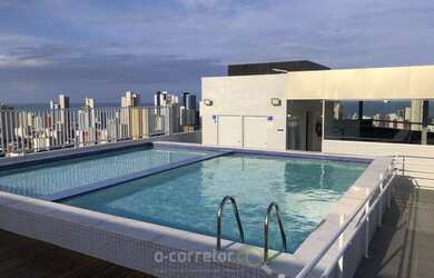 Imagem 3: More no melhor de Miramar: Flat c/ 35m², área de lazer e super localização