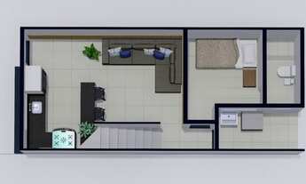 Imagem 5: Casa para venda com 71 metros quadrados com 3 quartos em Vila Praiana - Lauro de Freitas