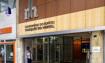 Imagem 2: Edifício Marquês do Herval, sala dividida, no Centro do Rio de Janeiro