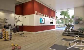 Imagem 4: Flat em cupe/muro alto 2 quartos 1 suíte 58,67m R$ 369.574,00 Odon