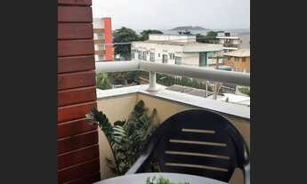 Imagem 2: Apartamento de 01 quarto com sacada com churrasqueira à 150 m do mar dos Ingleses, Florian