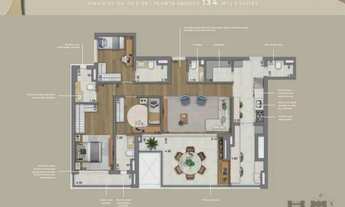 Imagem 2: Apartamento 134m² à venda no Brooklin, São Paulo