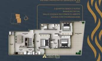 Imagem 4: Apartamento 3 quartos no balneario Jamail Mar