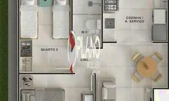 Imagem 2: START REF: 413 Casa em condomínio com 2 dormitórios