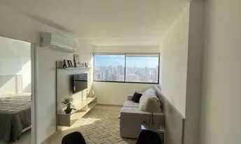 Imagem 4: Flat Qt e Sala no Beach Class Hotels. Andar Alto. 40m2