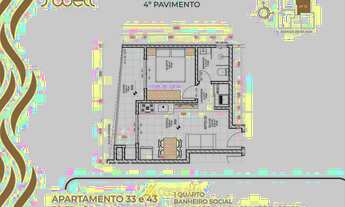 Imagem 3: Apartamento 01 quarto em Matinhos-Pr