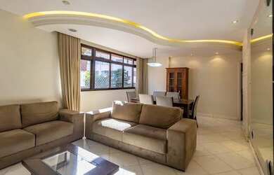 Imagem 2: Apartamento com 3 dormitórios para alugar, 105 m² por R$ 5.528,00/mês - Sion - Belo Horizo