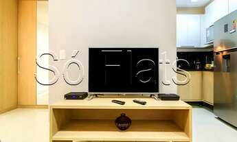 Imagem 6: Apartamento no modelo Studio com cozinha no Itaim